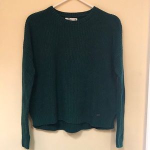 Green hollister sweater